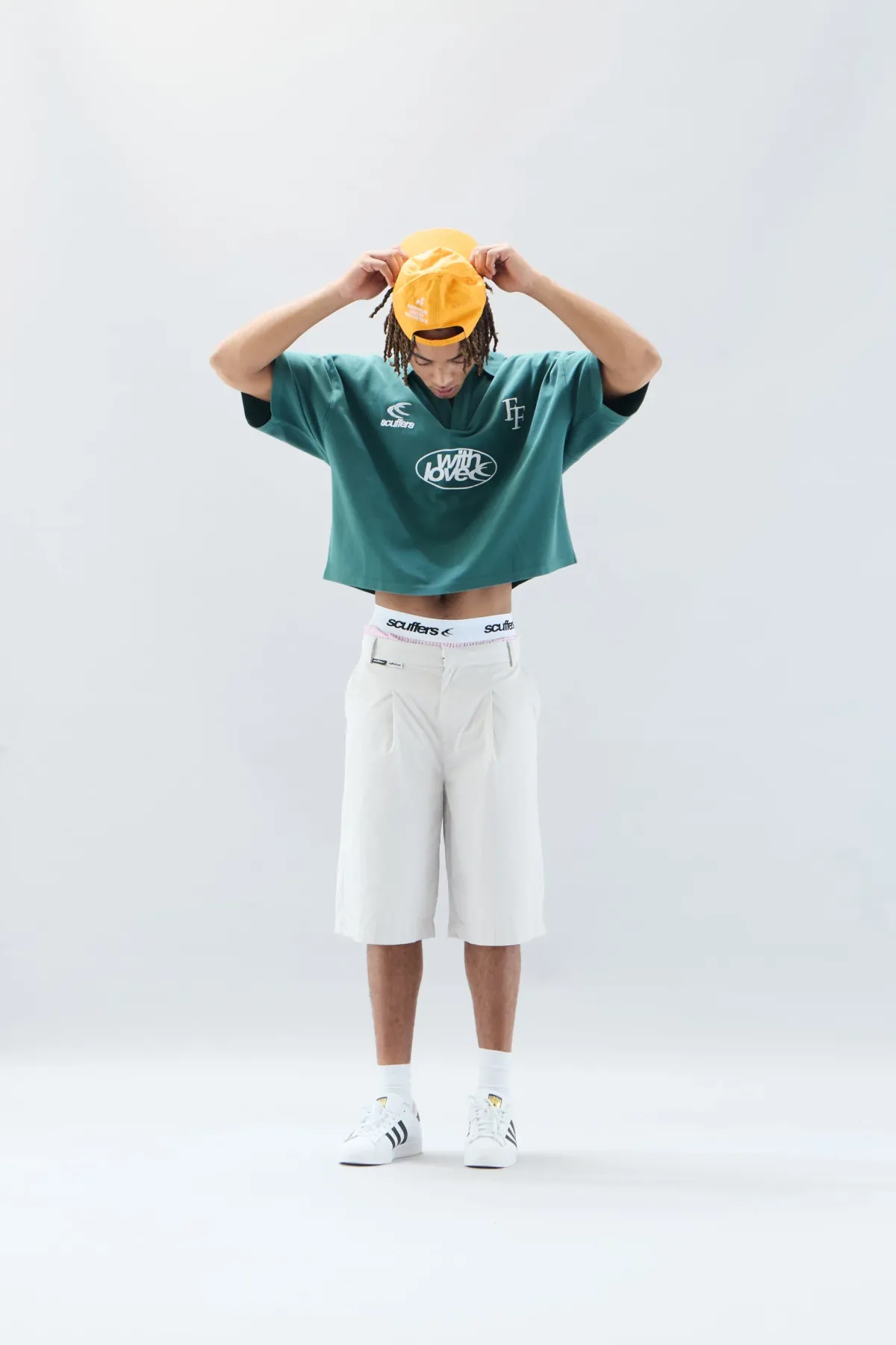 Scuffers Shorts^Maison Ecru Shorts