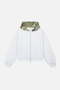 Scuffers Hoodies^Mask Light Grey Zipper