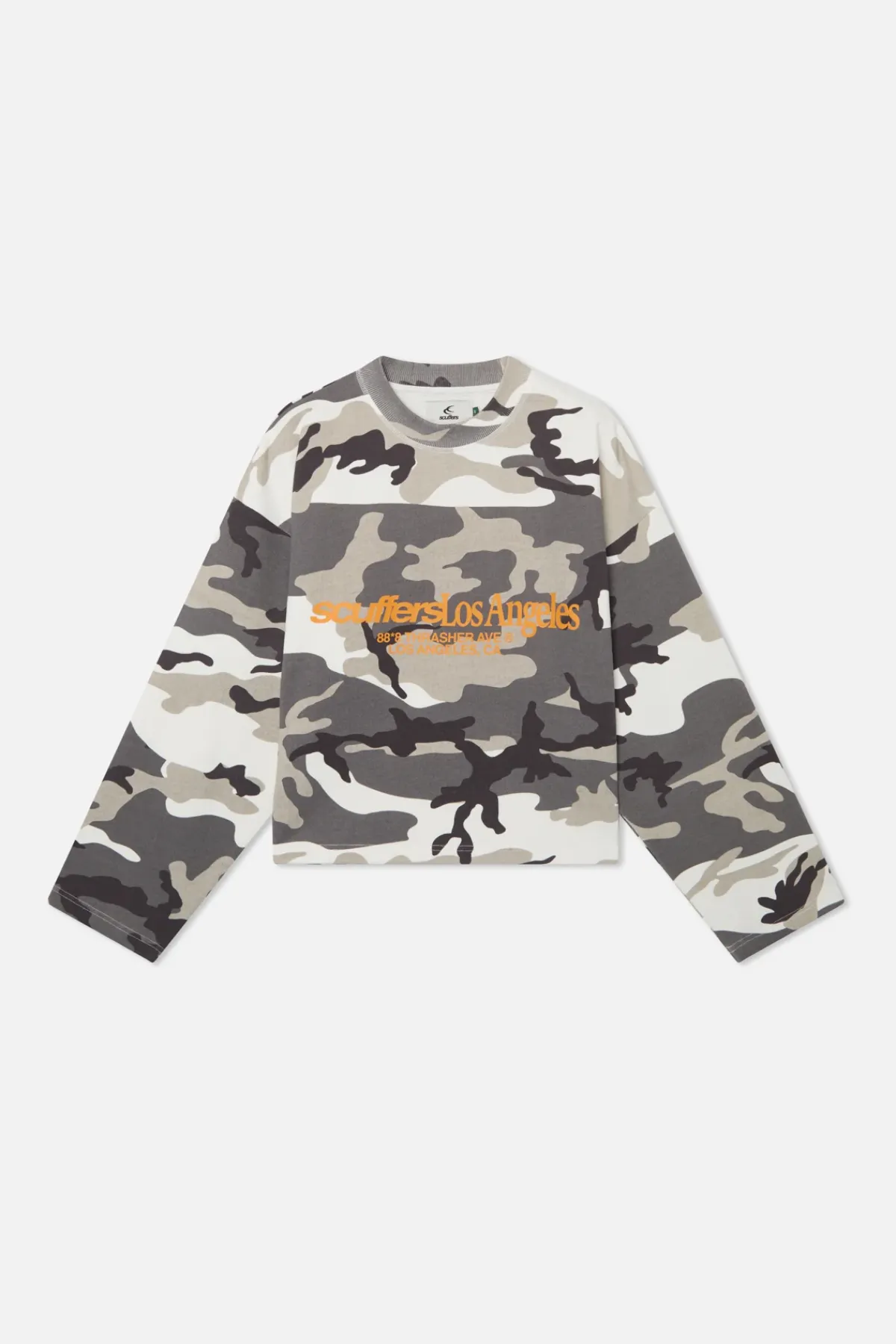 Scuffers Crewneck^9MM Camo Sweatshirt