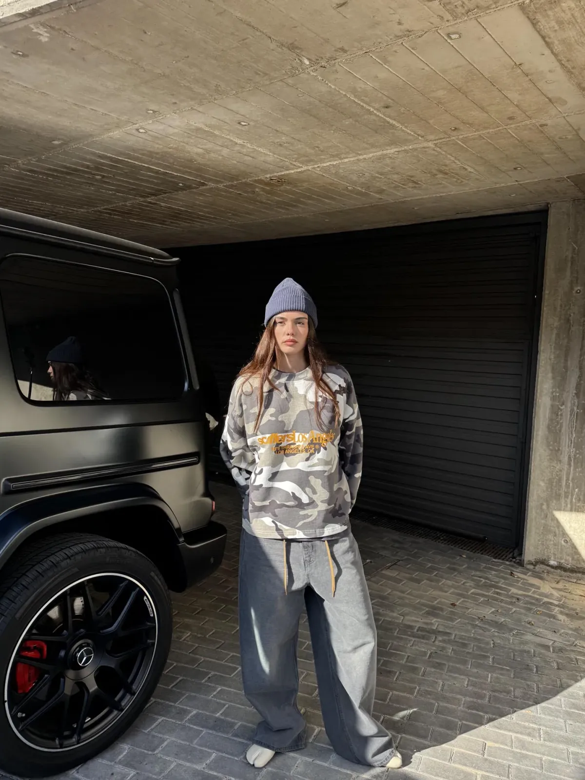 Scuffers Crewneck^9MM Camo Sweatshirt