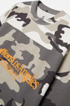 Scuffers Crewneck^9MM Camo Sweatshirt