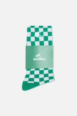 Scuffers Socks^Monaco Green Socks