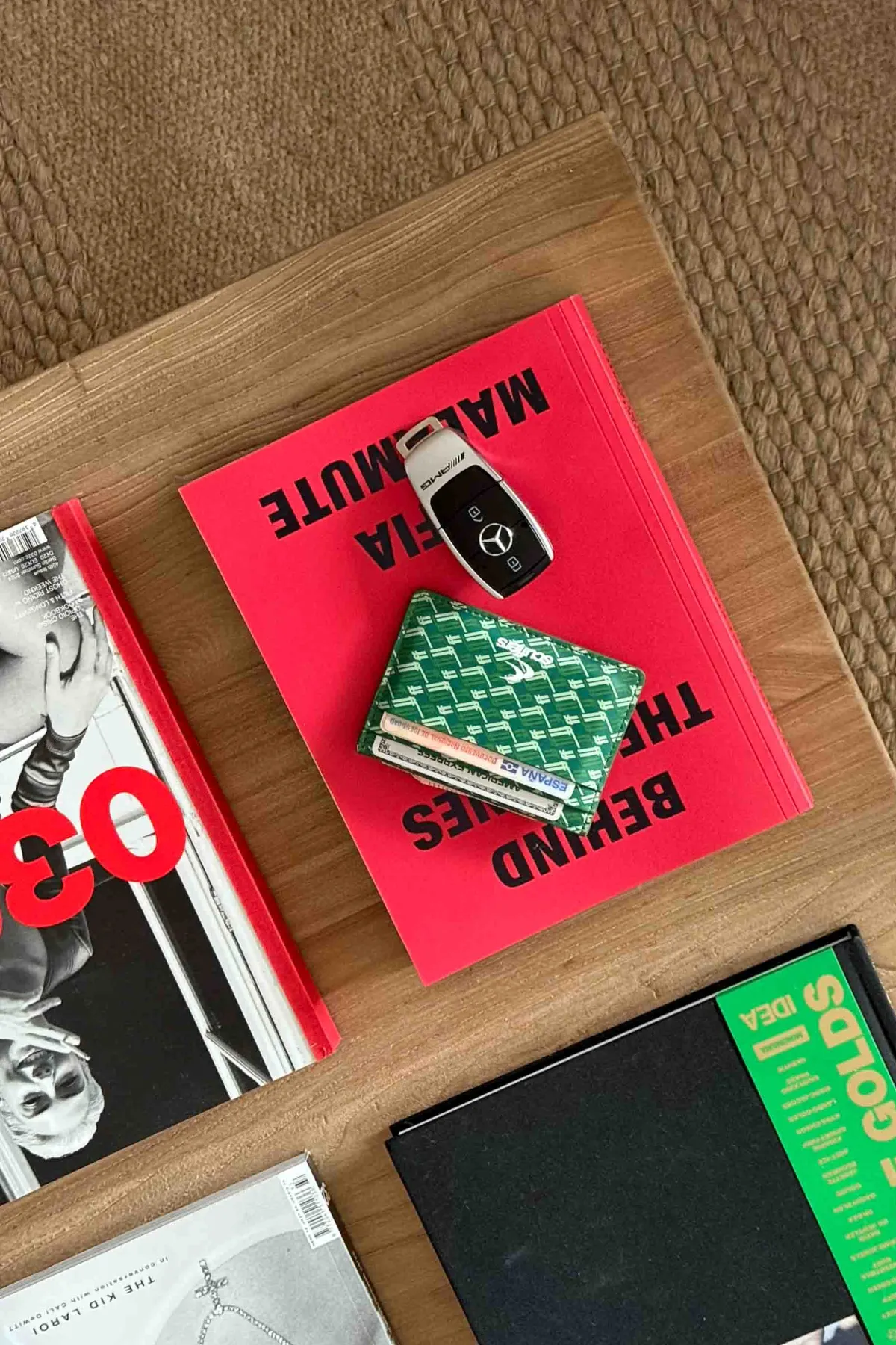 Scuffers Wallets^Monogram Green Wallet