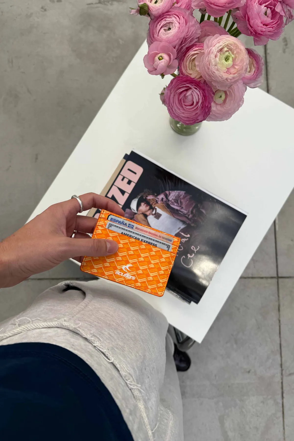 Scuffers Wallets^Monogram Yellow Wallet