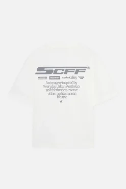 Scuffers T-shirts^Motor Studios Ecru T-Shirt