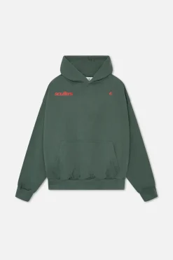 Scuffers Hoodies^Motor Studios Green Hoodie