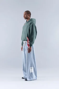 Scuffers Hoodies^Motor Studios Green Hoodie