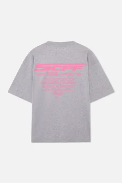Scuffers T-shirts^Motor Studios Light Grey T-Shirt