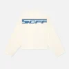 Scuffers Crewneck^Nascar Ecru Sweatshirt