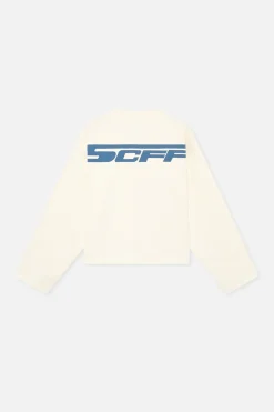 Scuffers Crewneck^Nascar Ecru Sweatshirt
