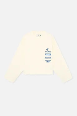 Scuffers Crewneck^Nascar Ecru Sweatshirt