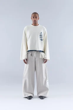 Scuffers Crewneck^Nascar Ecru Sweatshirt