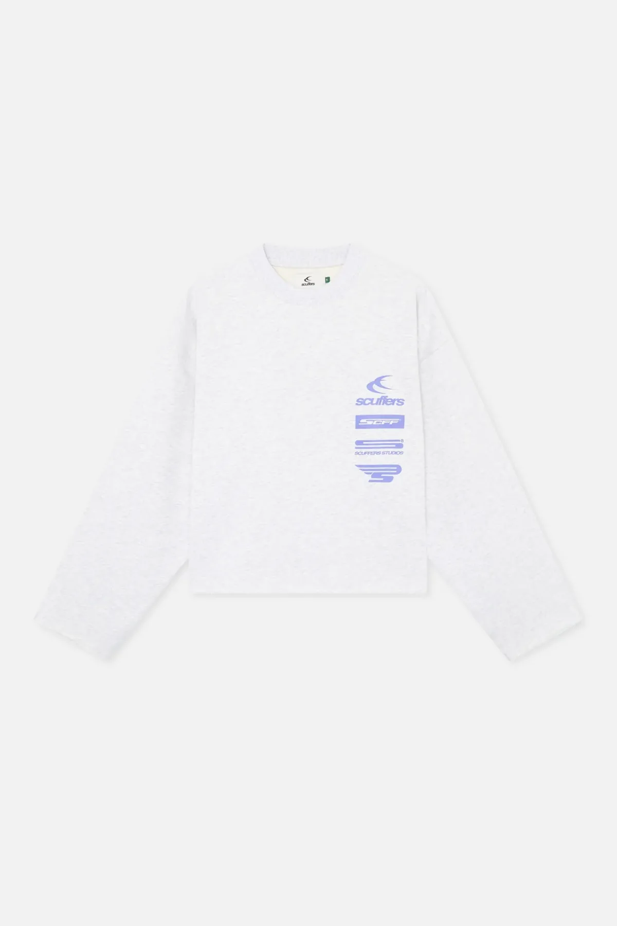 Scuffers Crewneck^Nascar grey Sweatshirt