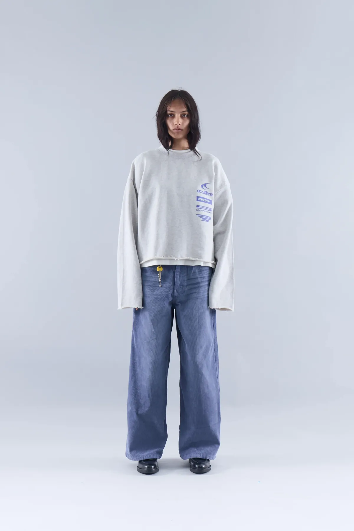 Scuffers Crewneck^Nascar grey Sweatshirt