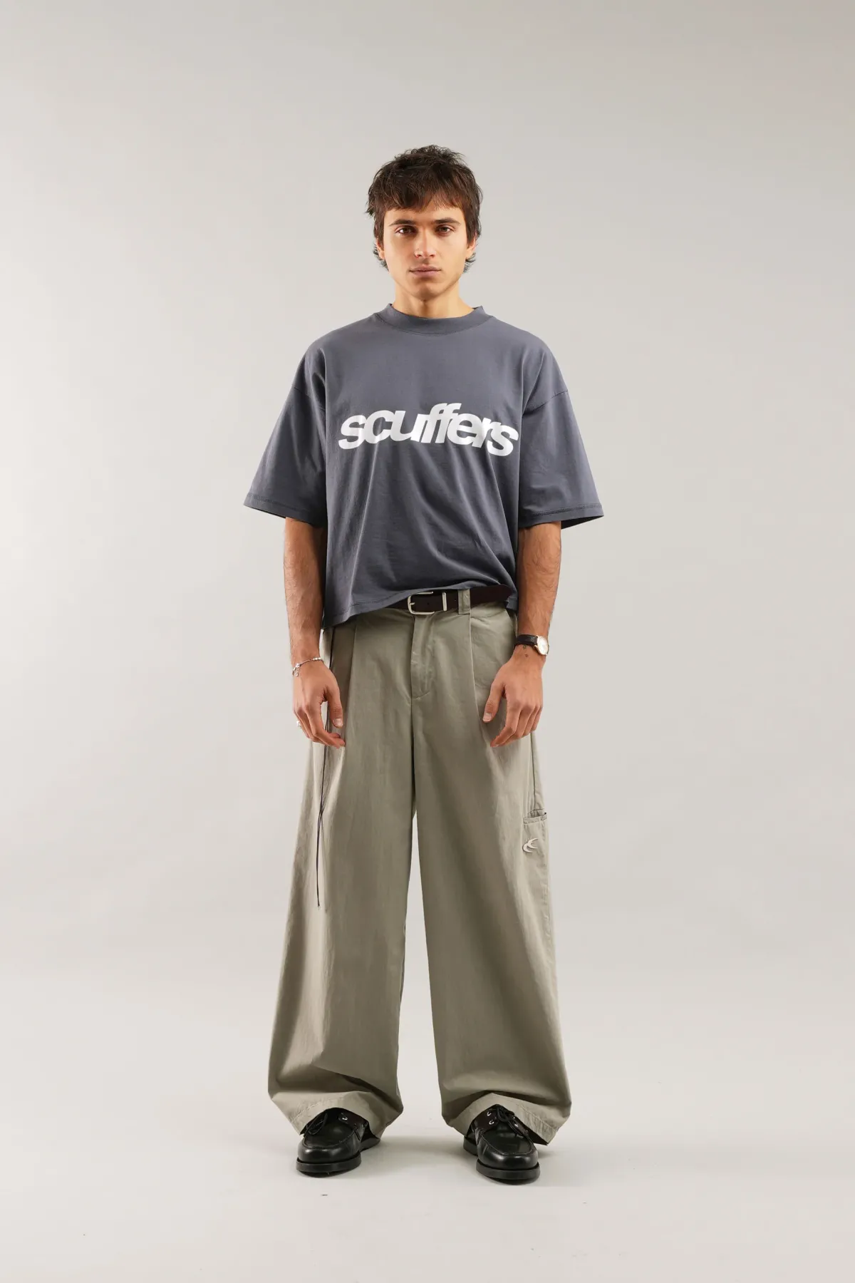 Scuffers T-shirts^New Age Dusty Blue T-Shirt