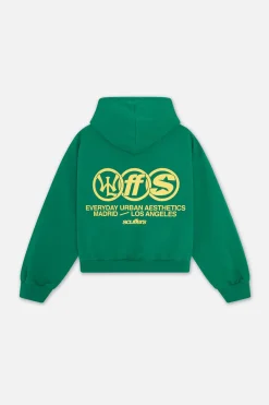 Scuffers Hoodies^New Age Green Hoodie