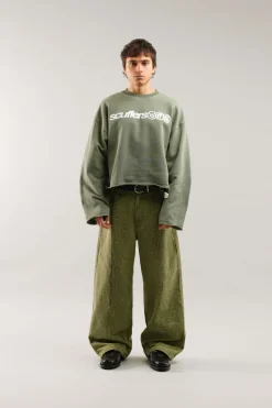 Scuffers Crewneck^New Age Khaki Sweatshirt