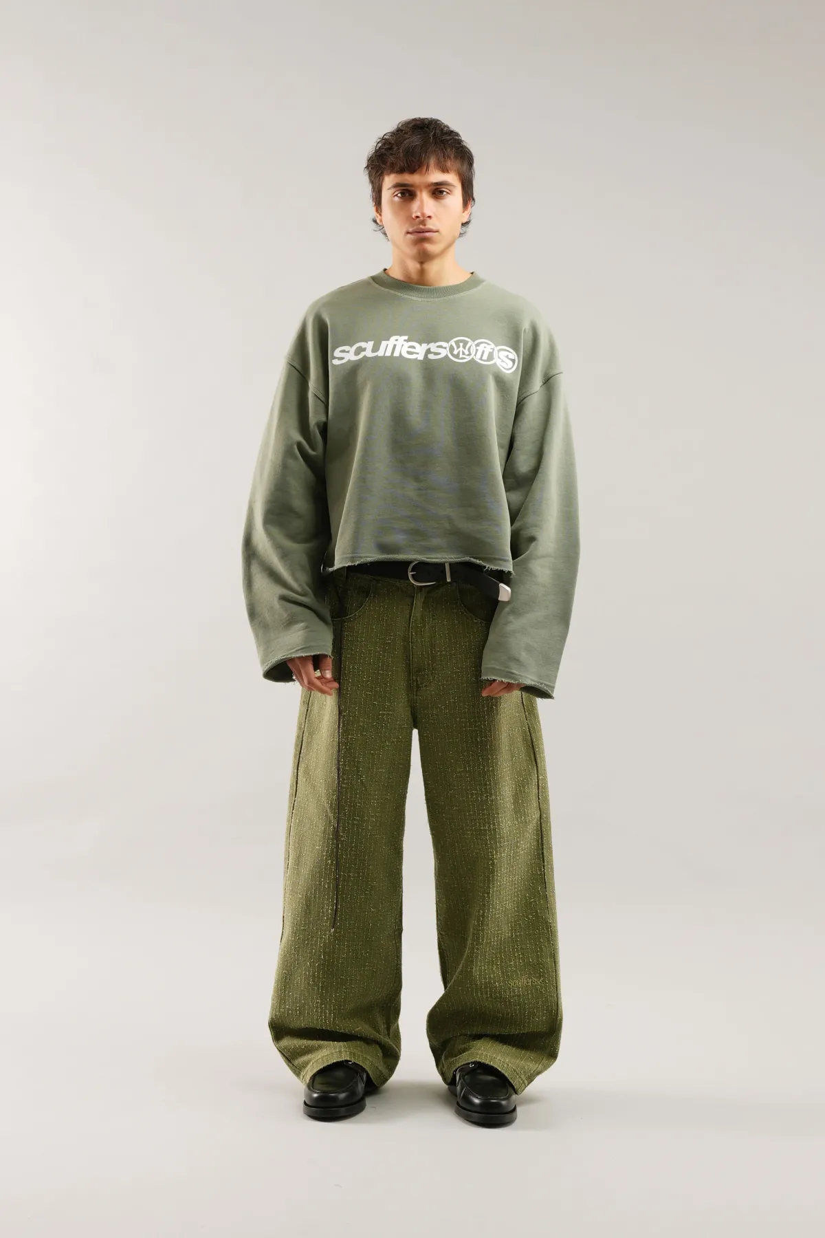 Scuffers Crewneck^New Age Khaki Sweatshirt
