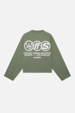 Scuffers Crewneck^New Age Khaki Sweatshirt