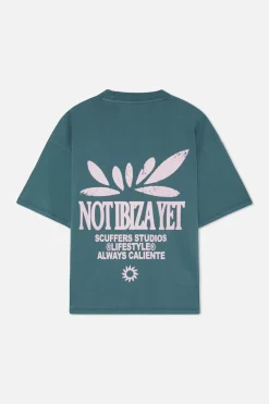 Scuffers T-shirts^Not Ibiza green T-shirt