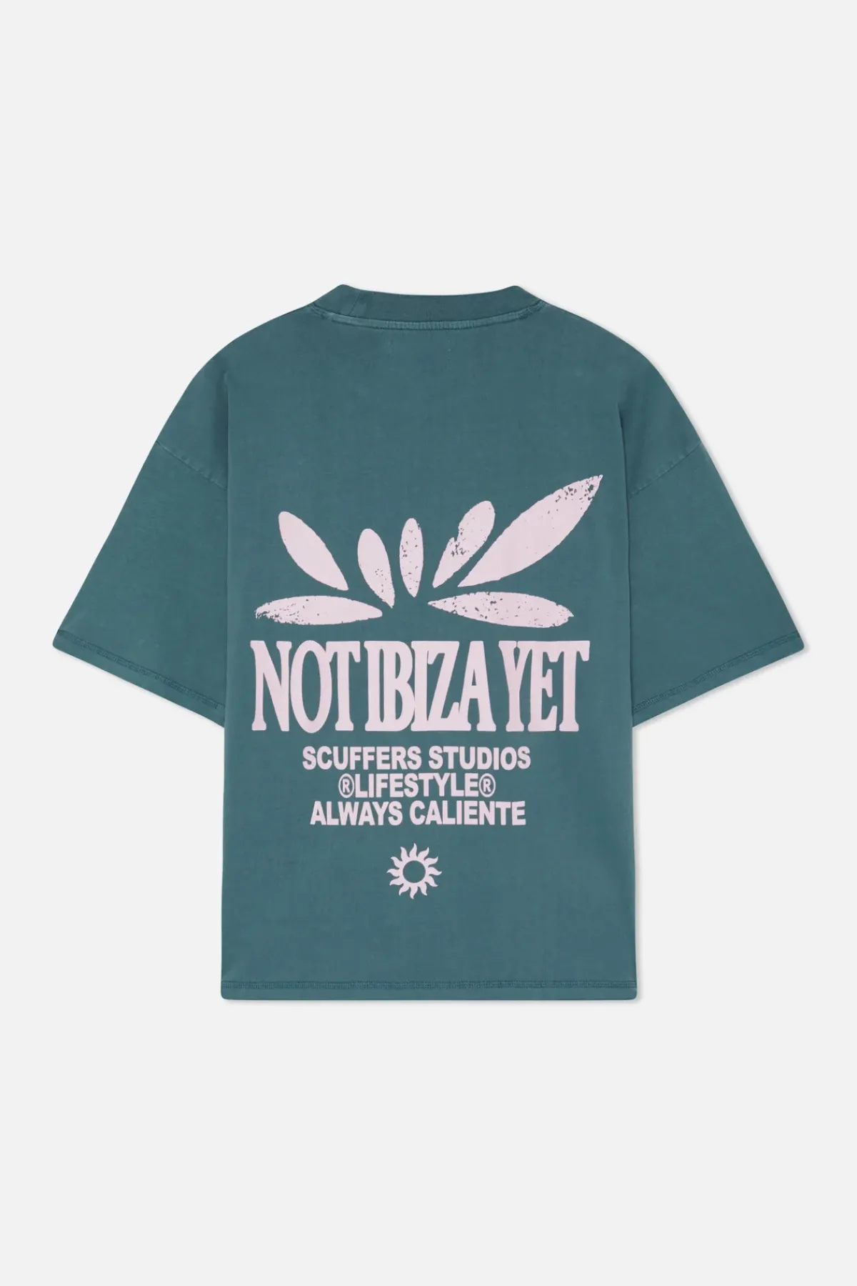 Scuffers T-shirts^Not Ibiza green T-shirt