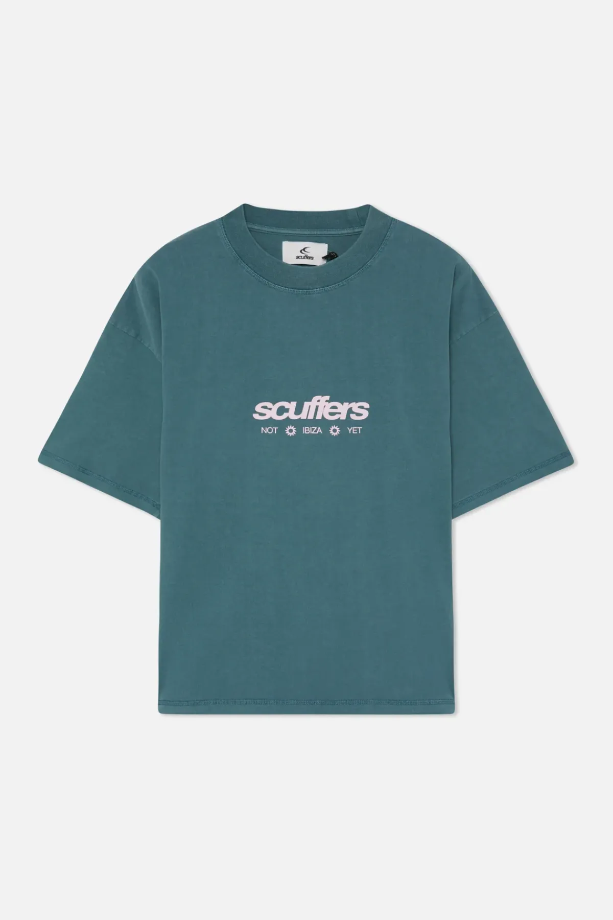 Scuffers T-shirts^Not Ibiza green T-shirt