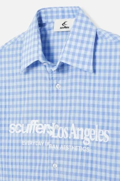 Scuffers Shirts & Polos^Not LA Yet Blue Checkered Shirt