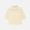Scuffers Shirts & Polos^Not LA Yet Yellow Striped Shirt