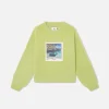 Scuffers Knitwear^Oil #1 Green Knit