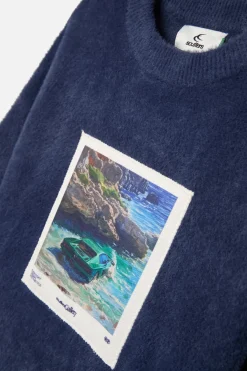 Scuffers Knitwear^Oil #1 Navy Knit