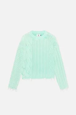 Scuffers Knitwear^Oversized Green Trench Jersey