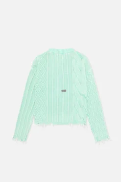 Scuffers Knitwear^Oversized Green Trench Jersey