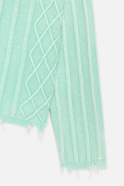 Scuffers Knitwear^Oversized Green Trench Jersey