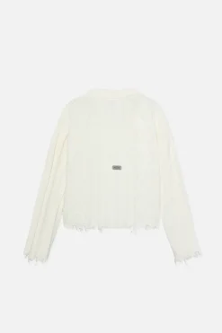 Scuffers Knitwear^Oversized White Trench Jersey