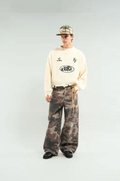 Scuffers Knitwear^Paris Ecru Jersey