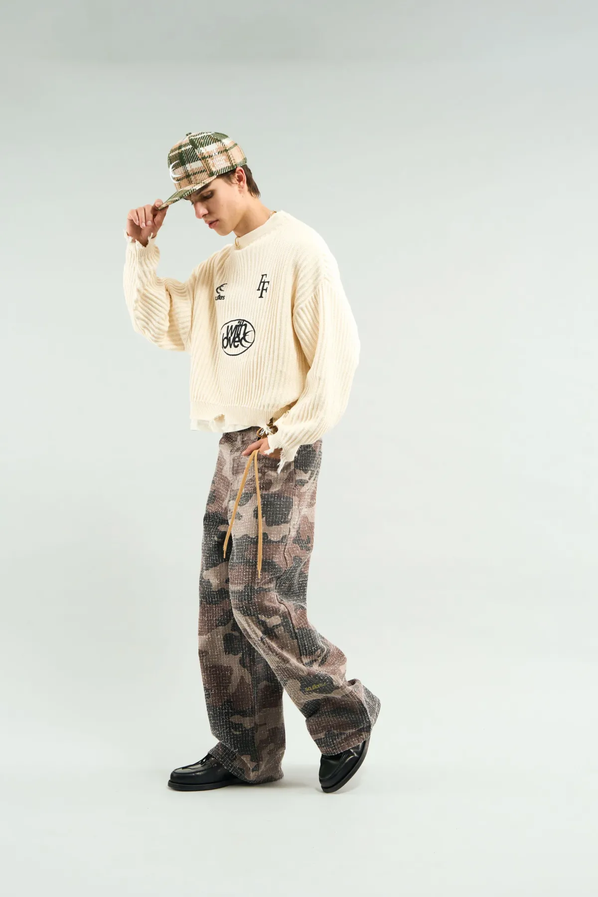 Scuffers Knitwear^Paris Ecru Jersey