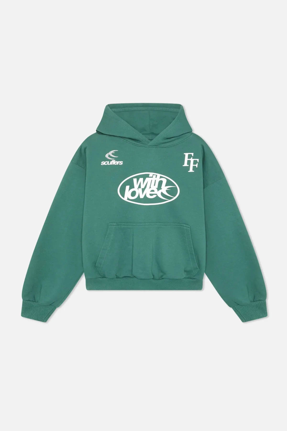Scuffers Hoodies^Paris Green Hoodie