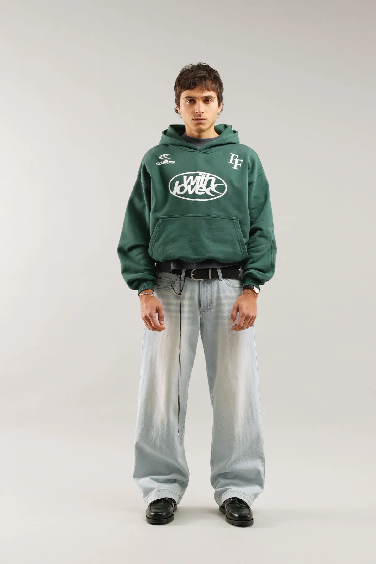 Scuffers Hoodies^Paris Green Hoodie