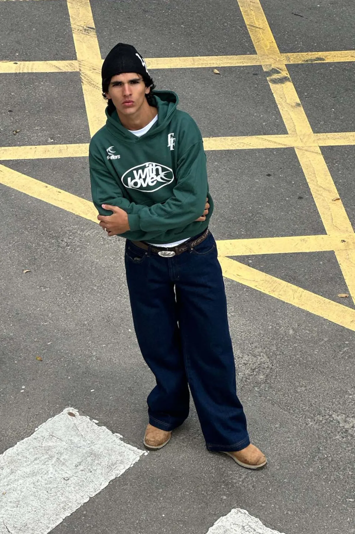 Scuffers Hoodies^Paris Green Hoodie