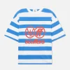 Scuffers T-shirts^Paris Navy Striped T-Shirt