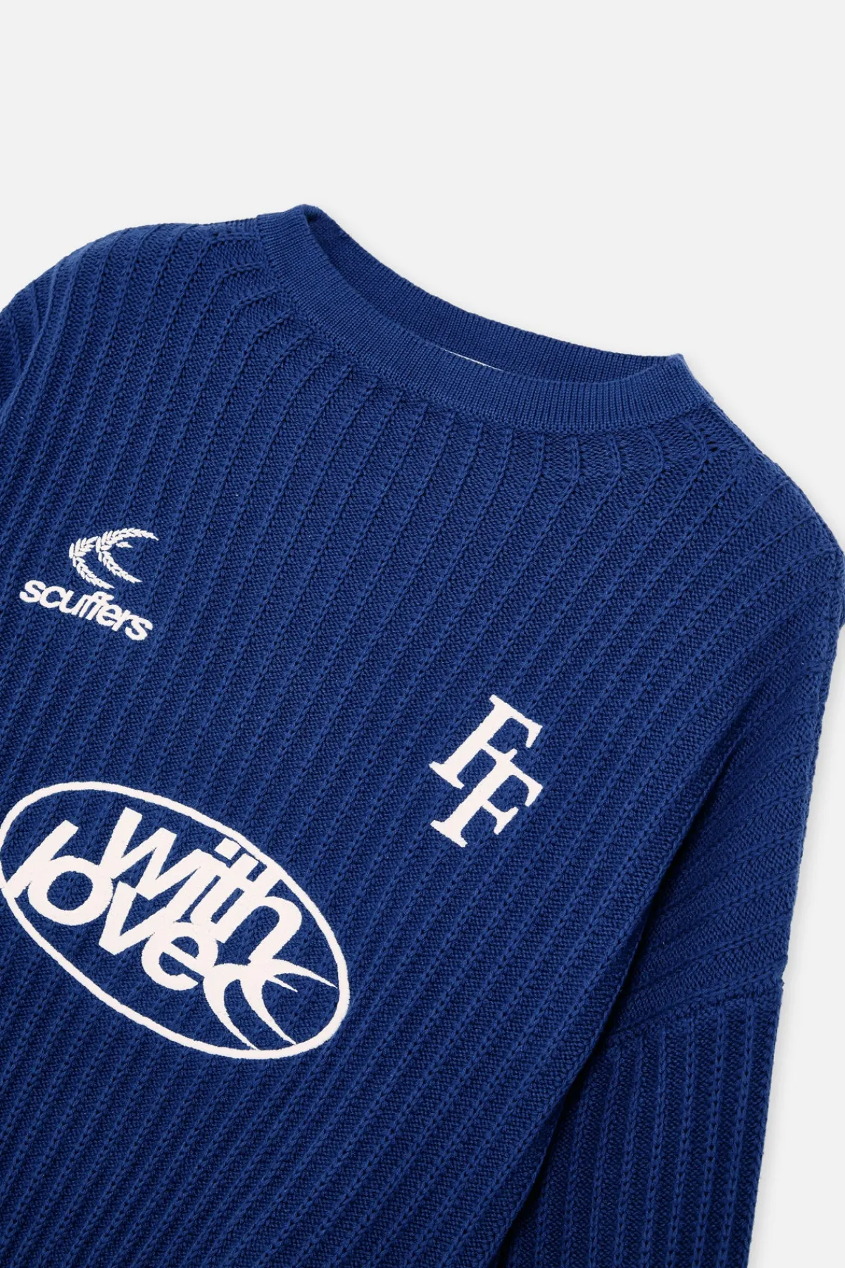 Scuffers Knitwear^Paris Royal Blue Jersey