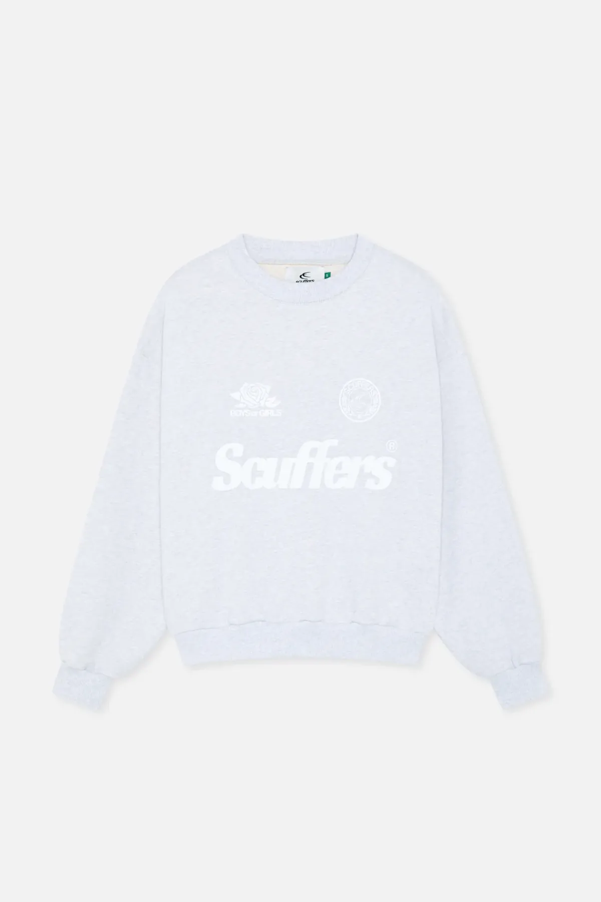 Scuffers Crewneck^Pearl Grey Crewneck