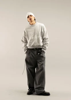 Scuffers Crewneck^Pearl Grey Crewneck