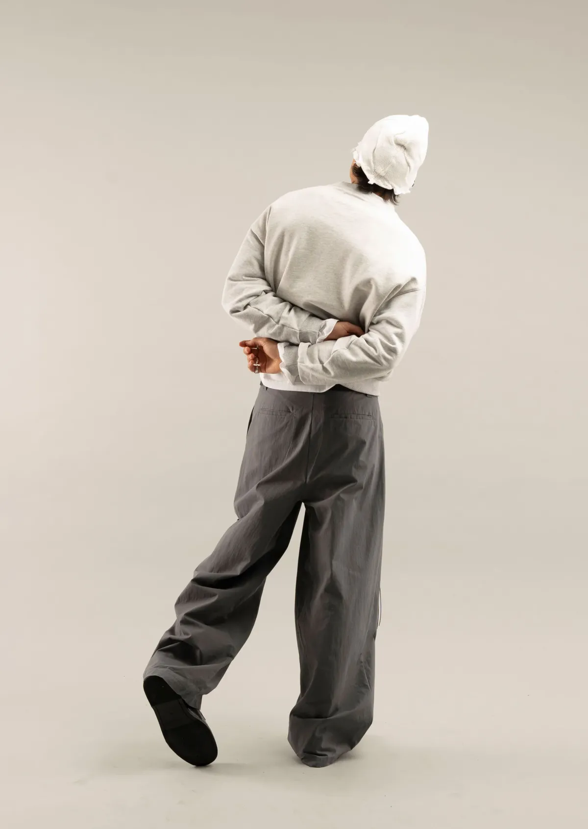 Scuffers Crewneck^Pearl Grey Crewneck