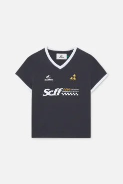 Scuffers Tops | T-shirts^Racer Black Top
