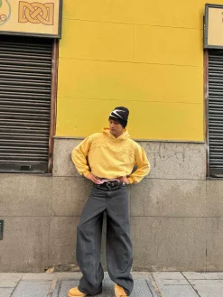 Scuffers Hoodies^Raw Yellow Hoodie