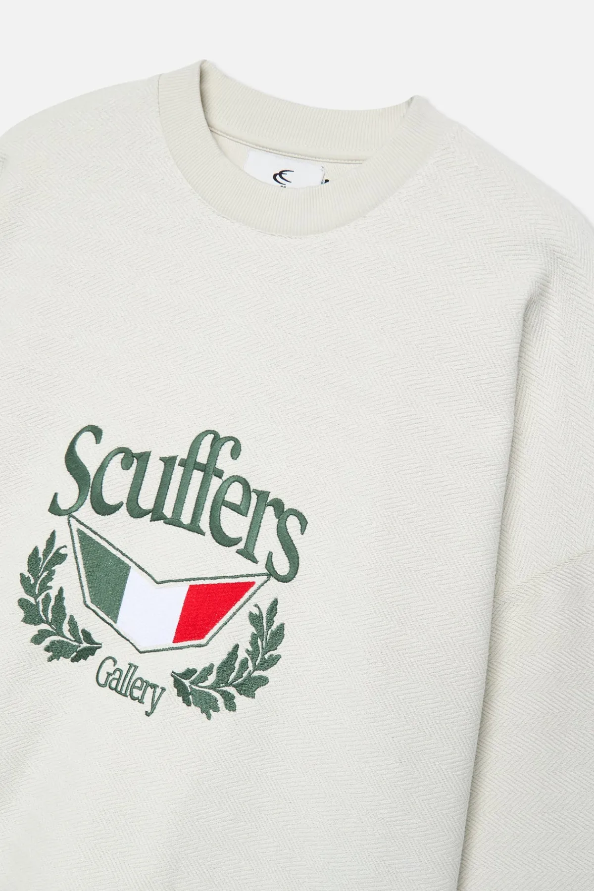 Scuffers Crewneck^Romeo Ecru Sweatshirt