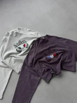 Scuffers Crewneck^Romeo Light Burgundy Sweatshirt