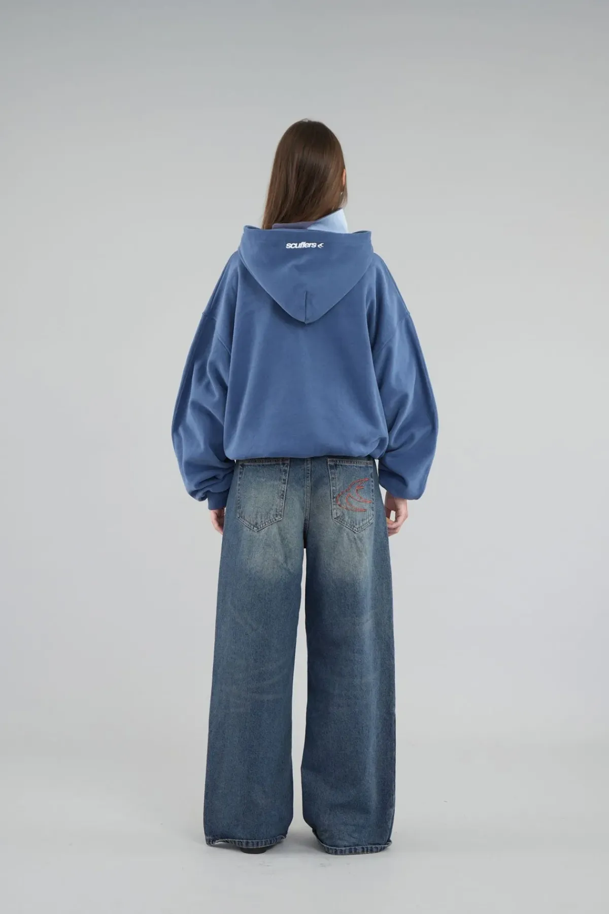 Scuffers Hoodies^Safari Blue Hoodie