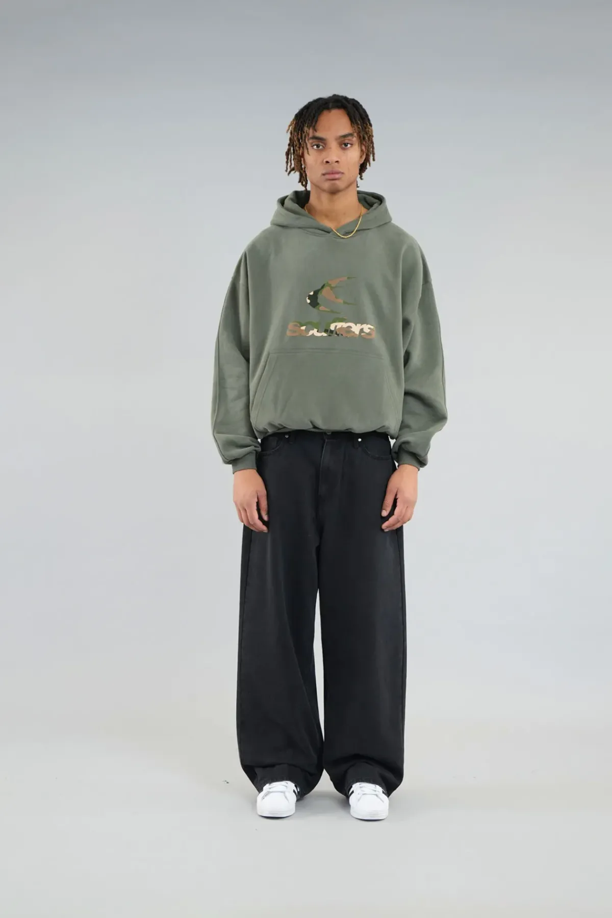 Scuffers Hoodies^Safari Green Hoodie